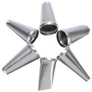 &quot;6pcs Stainless Steel Cake Decoration Icing Piping Nozzle tip&quot; shopping N4