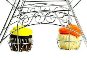 Ferris Wheel Cupcake Stand - Rotating Dessert Holder Station Tower - Spinning Cupcake Tray N4