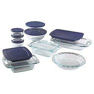 Pyrex 17-Piece Glass Bakeware Set