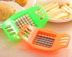 Stainless Steel Potatoes Cutter Cut Into Strips French Fries Kitchen Gadgets Hot N3