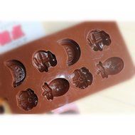 EVTECH(TM) Pineapple Style Silicone Gel Non Stick Cake Bread Mousse Biscuit Ice Pudding Mold Chocolate Jelly Candy... N2