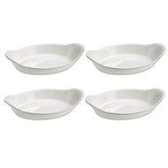 Revol French Classique 9-Inch Oval Eared Dishes (Set of 4)