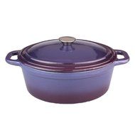 BergHOFF Neo Cast Iron Stockpot with a Lid, Purple, 8-Qt.