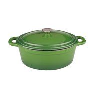 BergHOFF Neo Cast Iron Stockpot with a Lid, Purple, 8-Qt. N8