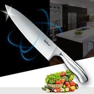 Chef Knife Stainless Steel 8-inch Blade Kitchen Knives Forged High-carbon Chef&rsquo;s Knife Fasslang&reg; All Stainless...