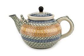 Polish Pottery Athena Large Teapot