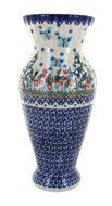 Polish Pottery Garden of Eden Tall Vase