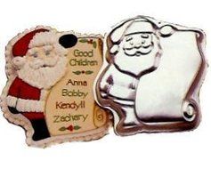 Wilton Santa Checking List Cake Pan by Wilton Enterprises
