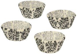 Wilton 415-2354 100 Count Baking Cup, Mini, Damask
