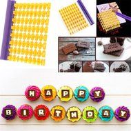 Alphabet Letter&amp; Number Fondant Cookie Cutter Mold Chocolate Cake Embosser Mould N2