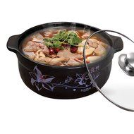 Qingsm High Temperature Flame or Electromagnetic Oven Using Ceramics Health Crock Pot