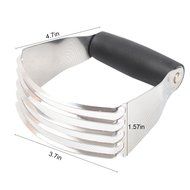 PNBB stainless steel Dough Blender With Silicone Bowl Scraper Set of 2 Random Color N5