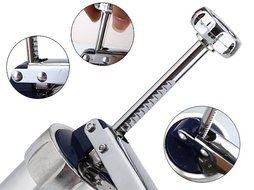 Cookie Press Kit Aluminum Includes 20 Discs &amp; 4 Icing Tips N5