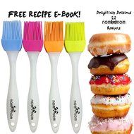 Nom Nom - Pastry &amp; Basting Brush (4-Pack) Dip - Brush - Enjoy!