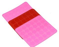 Dltsli 30 Capacity Silicone Macaron Macaroon Baking Mat Sheet DIY Mold - 3 pack