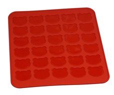 Dltsli 30 Capacity Silicone Macaron Macaroon Baking Mat Sheet DIY Mold - 3 pack N4