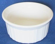 Corning Ware White Individual 7 Oz Casserole 200ml - No Lid