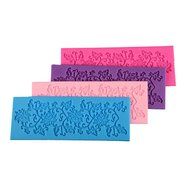 reentry-phenomenon Silicone Fondant Cake Lace Sugarcraft DIY Mat Texture Flower Decor Mold