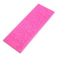 reentry-phenomenon Silicone Fondant Cake Lace Sugarcraft DIY Mat Texture Flower Decor Mold N2