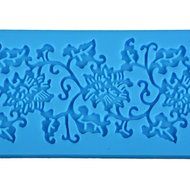 reentry-phenomenon Silicone Fondant Cake Lace Sugarcraft DIY Mat Texture Flower Decor Mold N4