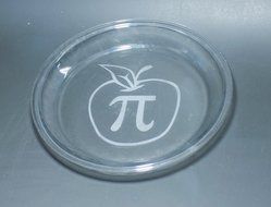 Apple Pie Dish - Apple Pie Pan - Apple Pie Plate - Pi Day Pie Dish - Classic Apple Pie Dish - Custom Bakeware...