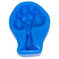 First Impression Molds B251 Cartoon Tree 2 Silicone Cake Decorating Mold, Large, Blue