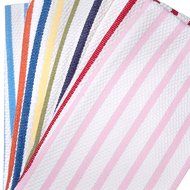 HIC 20- by 30-inch Khaki Stripe Casserole Kitchen Towel N4