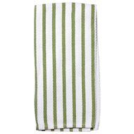 HIC 20- by 30-inch Khaki Stripe Casserole Kitchen Towel N7