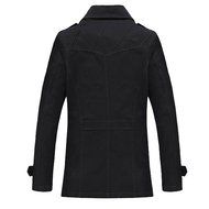 Yaheeda Men&#039;s Winter Casual Long Outdoor MD-Long Jacket Cotton Windbraker Coat N10