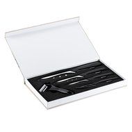 Ceramic Knife Set -5PCS Set, Heim Concept 4 Cutlery Kitchen Knives with Sheaths and Ceramic Peeler, with Gift... N6
