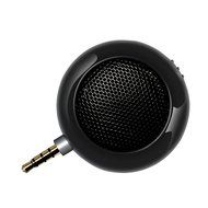 Alloet New Rechargeable X2 Upright Type 3.5mm General MINI Mobile Phone Small Speakers (Black)