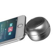 Alloet New Rechargeable X2 Upright Type 3.5mm General MINI Mobile Phone Small Speakers (Black) N10