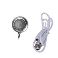Alloet New Rechargeable X2 Upright Type 3.5mm General MINI Mobile Phone Small Speakers (Black) N12
