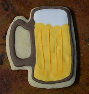 Cold Draft Beer Mug Cookie Cutter N4
