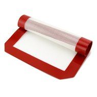 New Star 36633 Commercial Grade Silicone Baking Mat Non-Stick Pan Liner, 8 by 12-Inch, Quarter Size N3