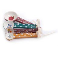 Fall Flowers Ceramic Measuring Spoons,The Pioneer Woman