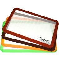 Teresa's Kitchen &ndash; Silicone Baking Mat - Nonstick &ndash; Baking Sheet for Oven or Toaster Oven &ndash; Cookie Sheets - Green... N3