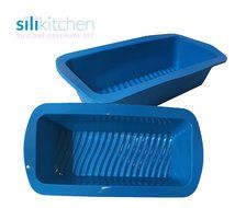 Silikitchen 8 Piece Silicone Bakeware Mold Set N2