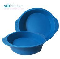 Silikitchen 8 Piece Silicone Bakeware Mold Set N3