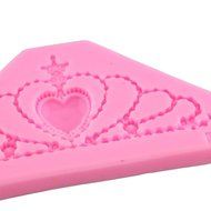 Lariy 1PC Silicone Crown Trays Chocolate Mold Cake Fondant Decorating Tools DIY N3