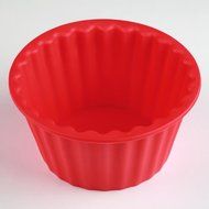 Lariy 3 PCS Big Top Cupcake Silicone Mould,Heat Resistant Bake tools Baking Maker N4