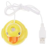 No.2 Warehouse Mini Portable New Style Duck Air Humidifier with USB Cable for Office Home-Yellow Duckling N2