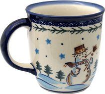 Polish Pottery Coffee Mug N5