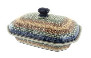 Polish Pottery Athena Medium Covered Baking Dish