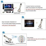 Wireless Microphone Mini Karaoke Player Portable Bluetooth Speaker N2