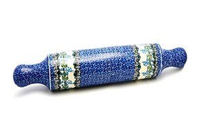 Polish Pottery Rolling Pin - Wisteria