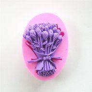 Wocuz W0436 Bouquet Shape Candy Making Silicone Mold Cake Decoration Mould Fondant Chocolate Small Pastry Tool