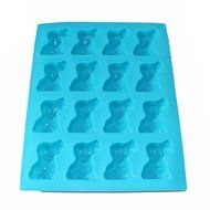 Allforhome(TM) 16 Dog Silicone Chocolate Candy Mold Cake Pan Handmade Soap Mold Resin Clay Biscuit Ice Cube Tray... N2