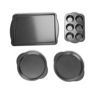 FortheChef&#039;s Premium Deluxe Non-Stick 4-Piece Bakeware Set with Quantum2 Coating