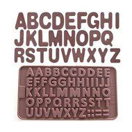 Bhbuy Alphabet Letter Cake Mold Silicone Ice Candle Cake Cookie Muffin Chocolate Mould